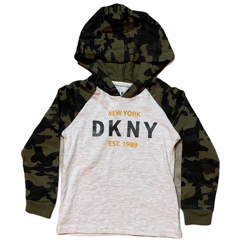 DKNY Logo 3 Piece Set (Vest, Hooded Tee, Pants) - Picture 4 of 5